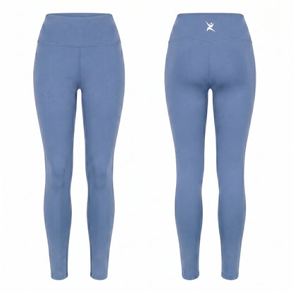 FierceFlow Limitless Sky Women's Activewear Set | Sky Blue Zip-Up Jacket & High-Waist Leggings | Workout Jacket or Pants Sold Separately