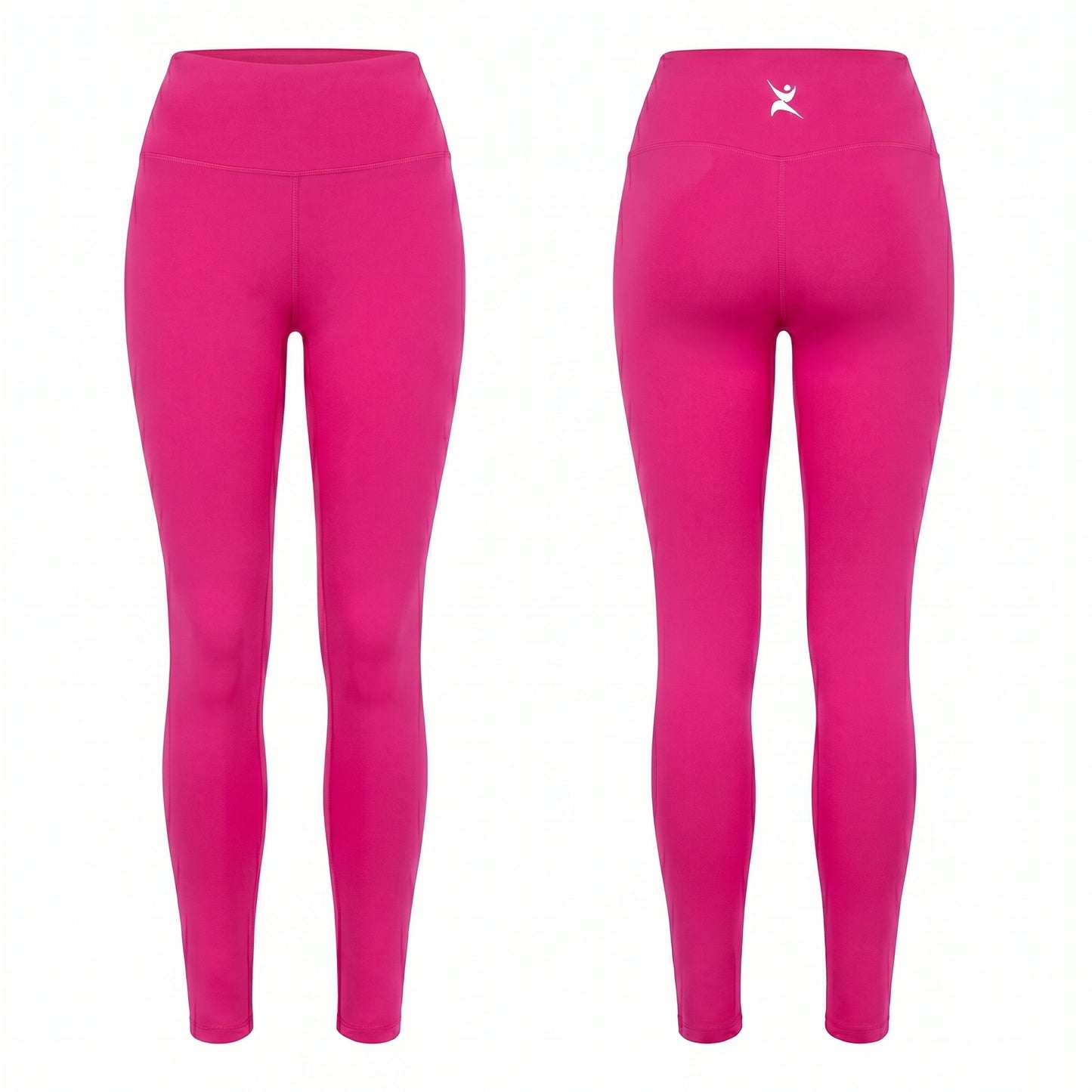 FierceFlow Fierce Femme Women's Activewear Set | Hot Pink Zip-Up Jacket & High-Waist Leggings | Workout Jacket or Pants Sold Separately