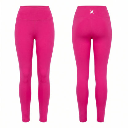 FierceFlow Fierce Femme Women's Activewear Set | Hot Pink Zip-Up Jacket & High-Waist Leggings | Workout Jacket or Pants Sold Separately
